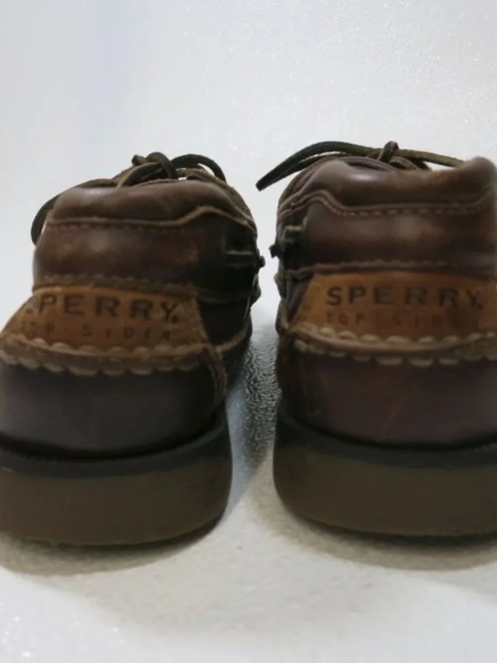 Sperry Oil Tanned Leather Deck Boat Shoes Mako Top-Sider Footwear Nautical 8 M